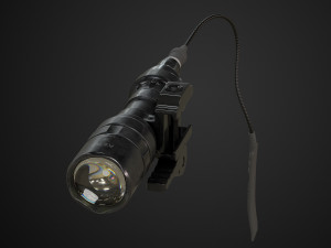surefire m322c scout light Modello 3D