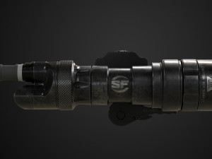 surefire m322c scout light Modello 3D