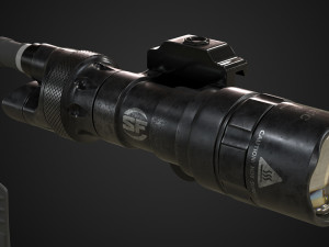 surefire m322c scout light Modello 3D