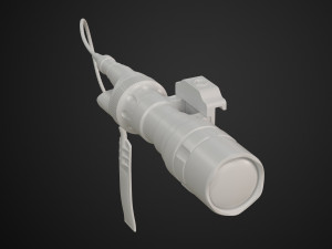 surefire m322c scout light Modello 3D