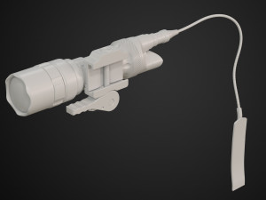 surefire m322c scout light Modello 3D