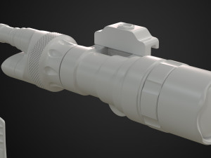 surefire m322c scout light Modello 3D
