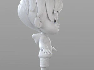 cartoon little boy 3D Model