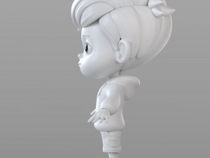 cartoon little boy Modelo 3D