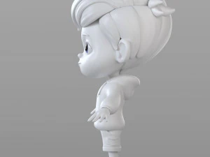 cartoon little boy 3D Model