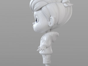 cartoon little boy Modelo 3D