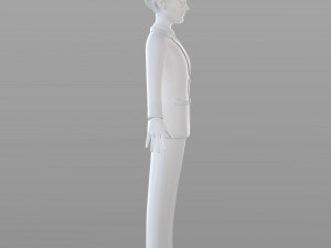 cartoon businessman 3D 模型