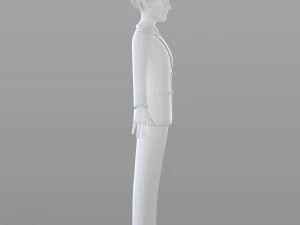 cartoon businessman 3D Model