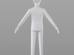 cartoon businessman 3D Model