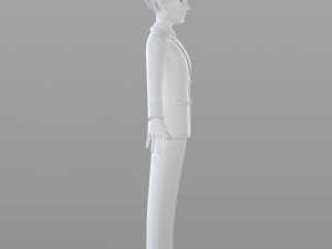 cartoon businessman 3D 模型