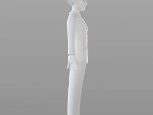 cartoon businessman 3D Model