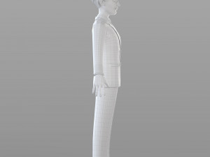 cartoon businessman 3D 模型