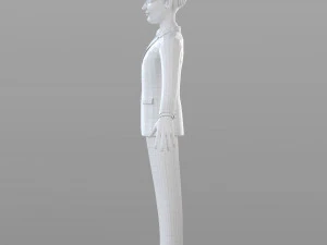 cartoon businessman 3D Model