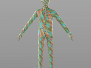 cartoon businessman 3D 模型