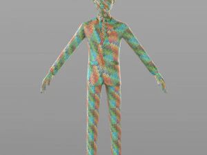 cartoon businessman 3D Model