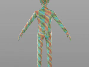 cartoon businessman 3D Model