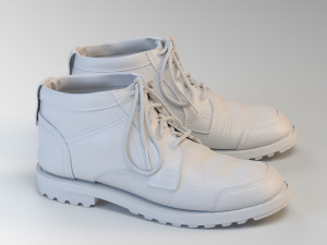 realistic boots Modello 3D
