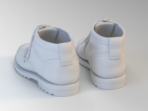 realistic boots Modello 3D