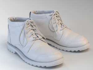 realistic boots Modello 3D