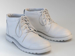 realistic boots 3D Model