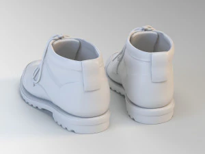realistic boots 3D Model