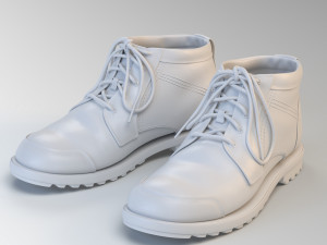 realistic boots Modello 3D