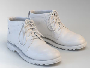realistic boots 3D Model