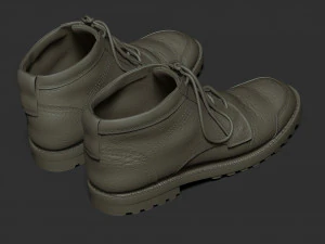 realistic boots 3D Model