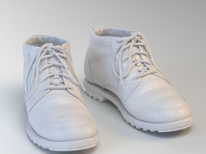 realistic boots Modello 3D
