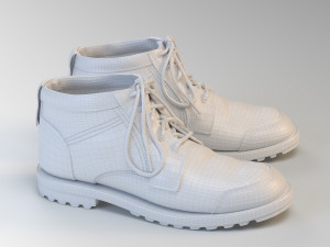 realistic boots Modello 3D