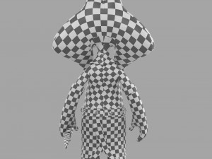 cartoon sphinx soldier 3D Model