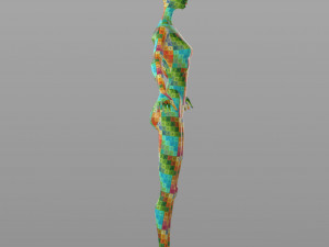 stylised female base 3Dモデル