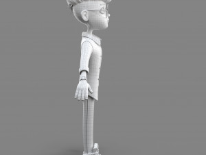 cartoon cool guy Model 3D