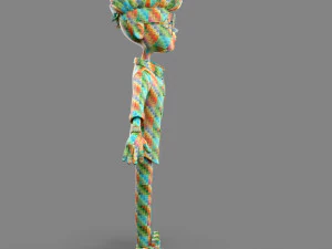 cartoon cool guy 3D Model