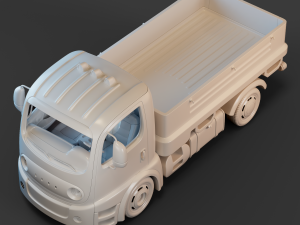 Cartoon Truck Modèle 3D