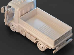 Cartoon Truck Modèle 3D