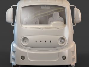 Cartoon Truck Modèle 3D