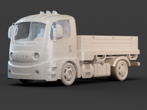 Cartoon Truck Modèle 3D