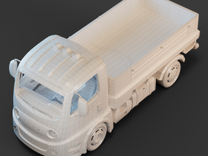 Cartoon Truck Modèle 3D