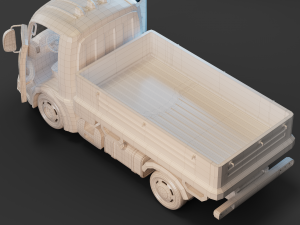 Cartoon Truck Modèle 3D
