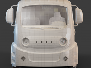 Cartoon Truck Modèle 3D