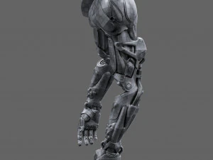 Realistic Cyberpunk Arm Augment 3D Model