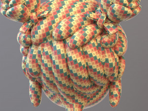 Cartoon Teenage Girl Modelo 3D