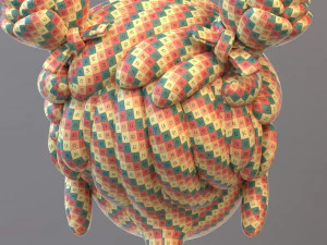 Gadis Remaja Kartun Model 3D