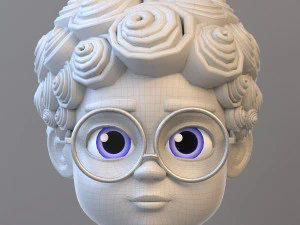 Cartoon Teenage Boy 3D Model