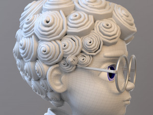 Cartoon Teenage Boy 3D Model