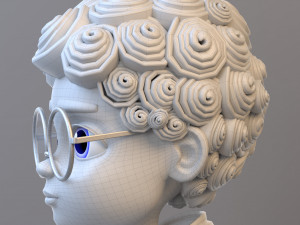 Cartoon Teenage Boy 3D Model