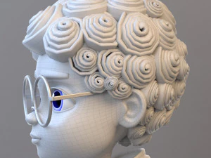 Cartoon Teenage Boy 3D Model