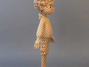 Cartoon Teenage Boy 3D Model