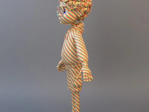 Cartoon Teenage Boy 3D Model